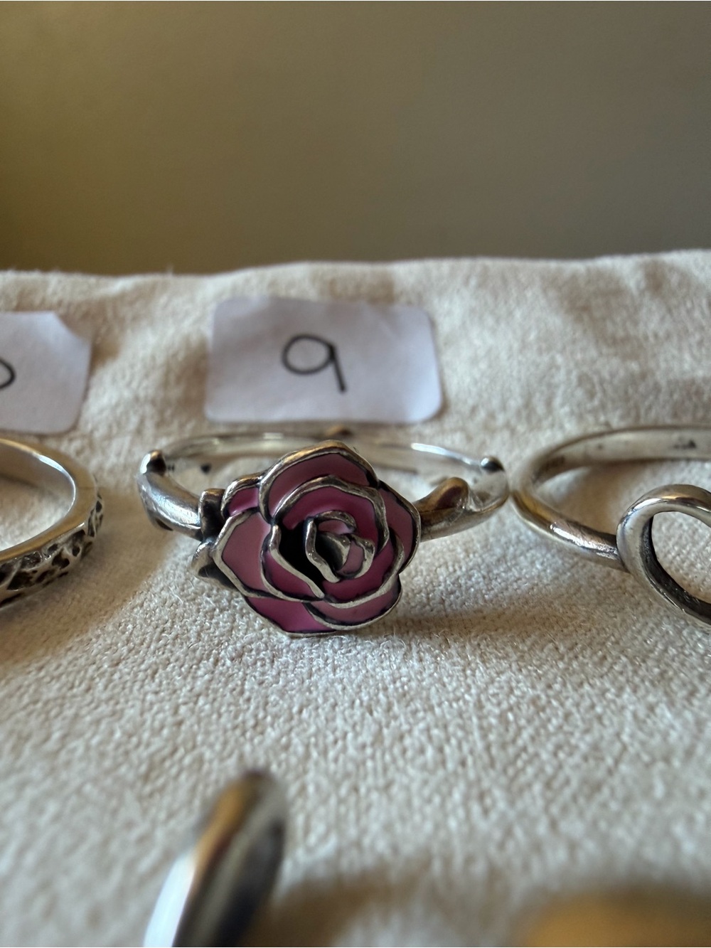 Consuela pink rose ring (read description)